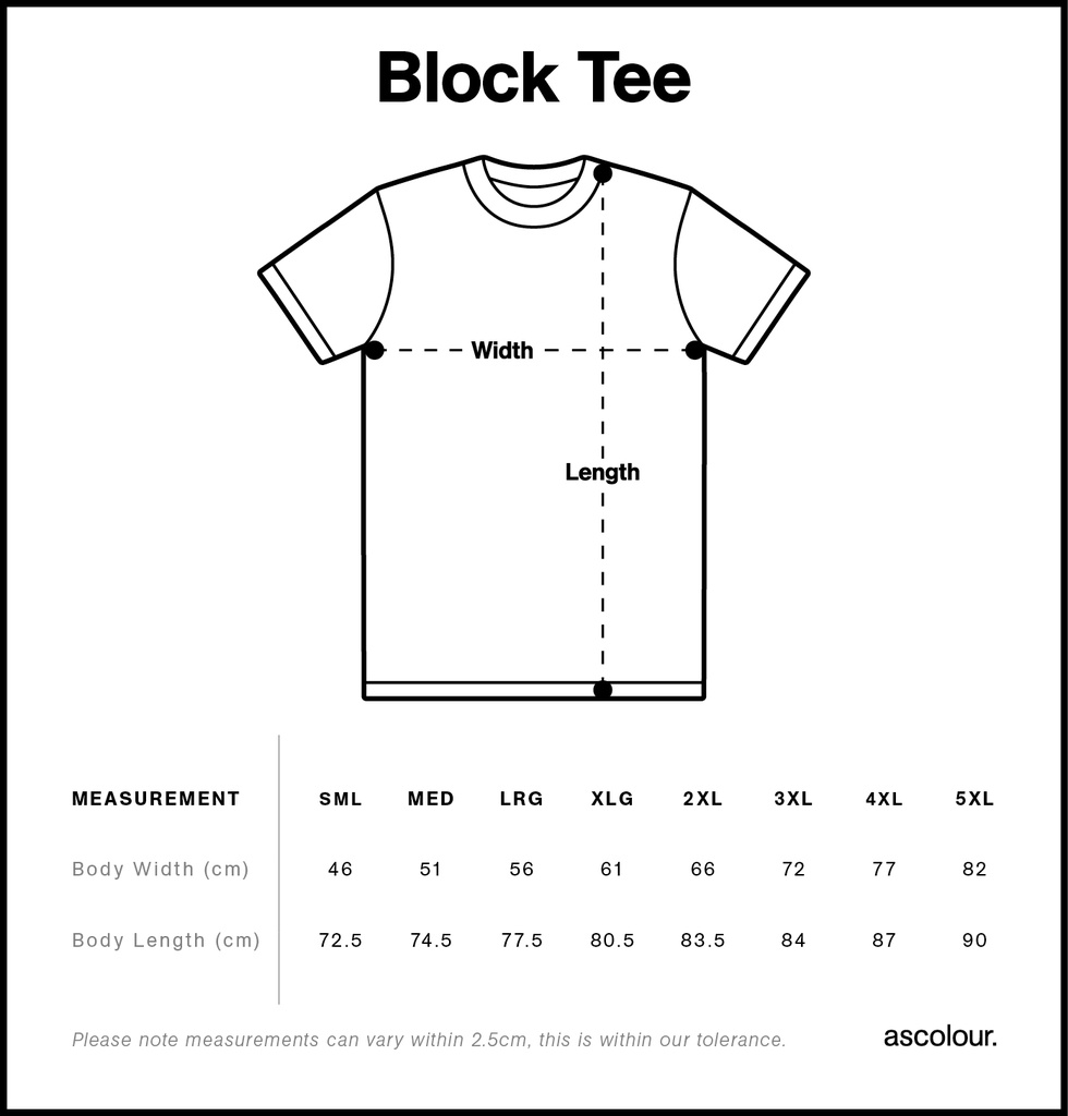 Size Guide - Style 5050