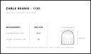 Size Guide - Style 1120