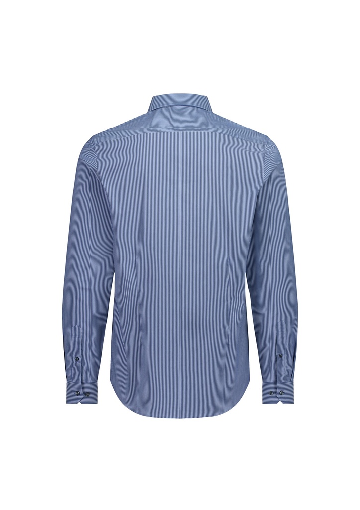 French Blue/White Stripe