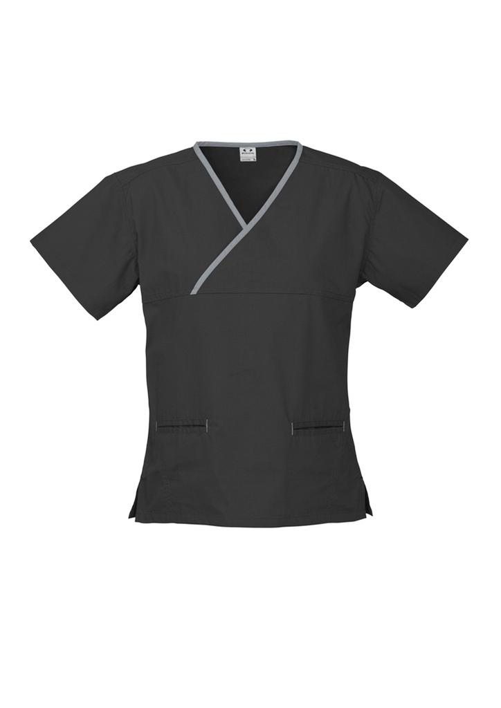 H10722 - Womens Contrast Scrub Top
