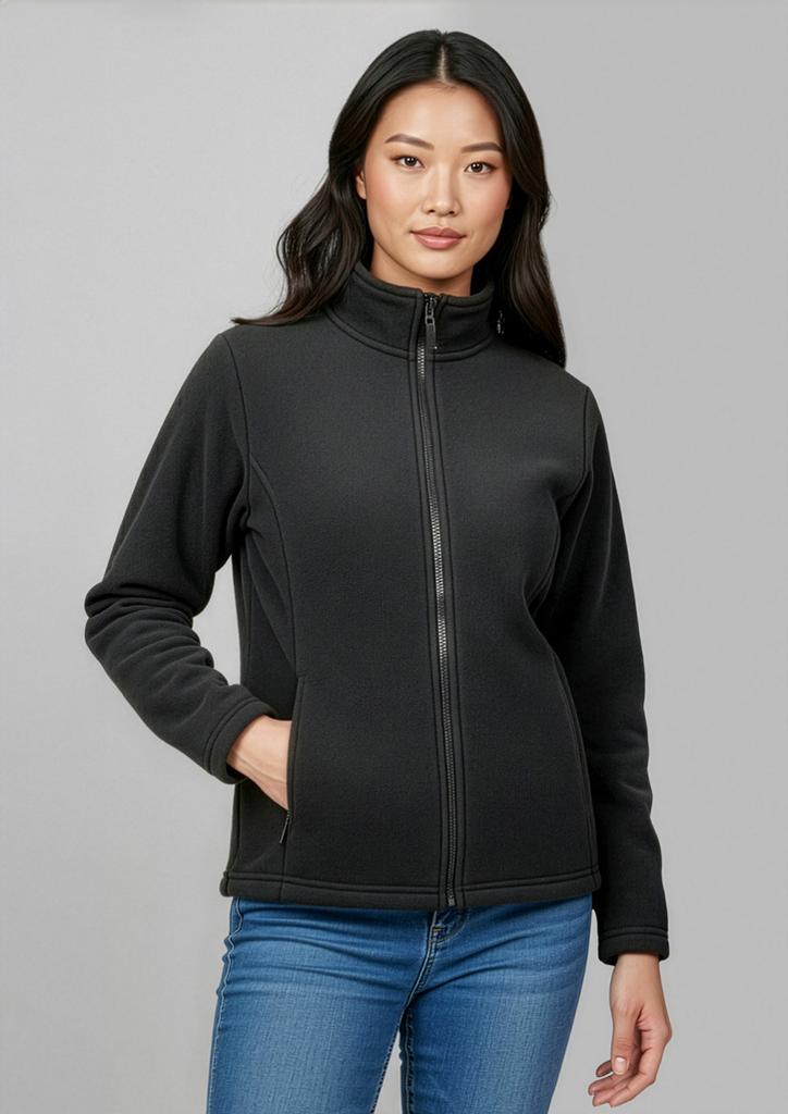 [9401042071699] PF631 - Womens Plain Jacket (8, Black)