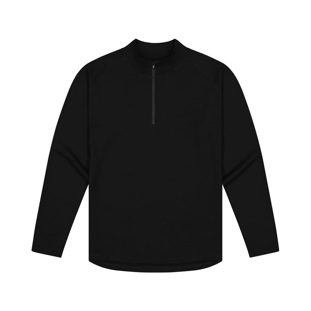 [M902-BK-8] M902 - Alpine Merino 1/2 Zip - Womens (8, Black)