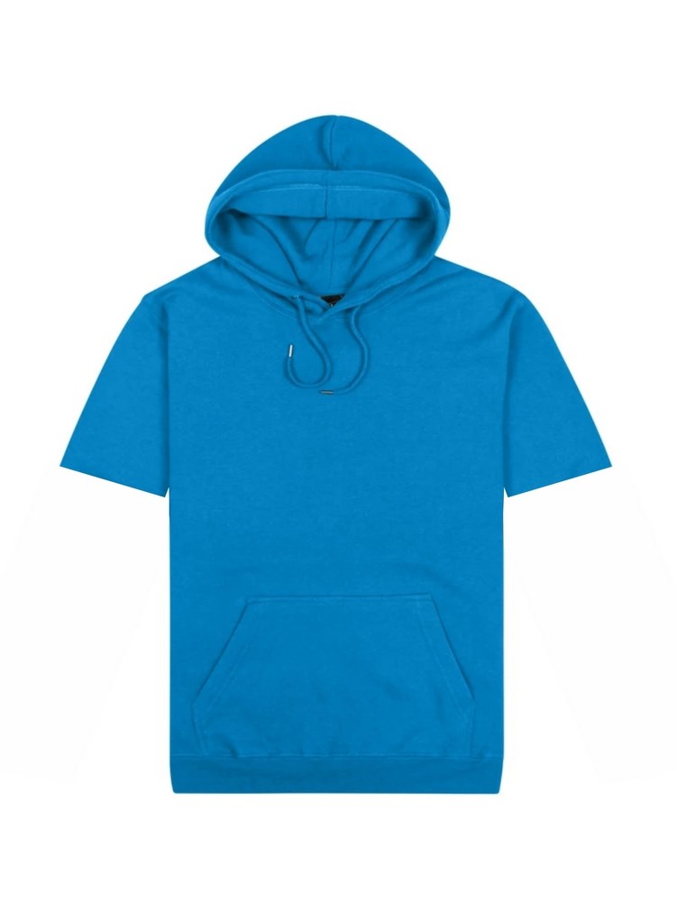 [SS-HSI-AQ-XS] SS-HSI - Short-Sleeved Origin Hoodie (XS, Aqua)