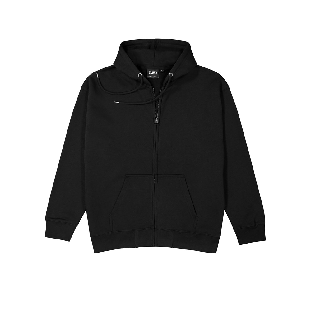 [ZHW-BK-8] ZHW - Campfire Zip Hoodie V2 - Womens (8, Black)