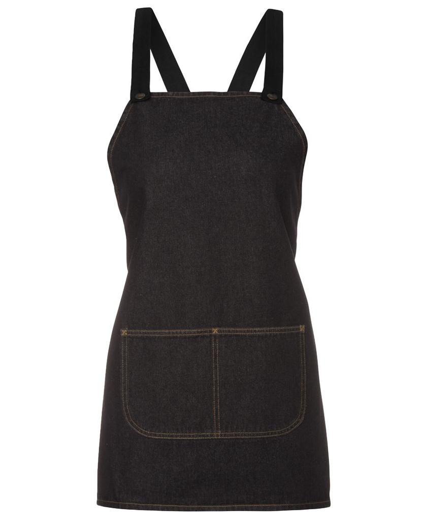5ACBB - JBs Cross Back 65X71 Bib Denim Apron (Without Strap)
