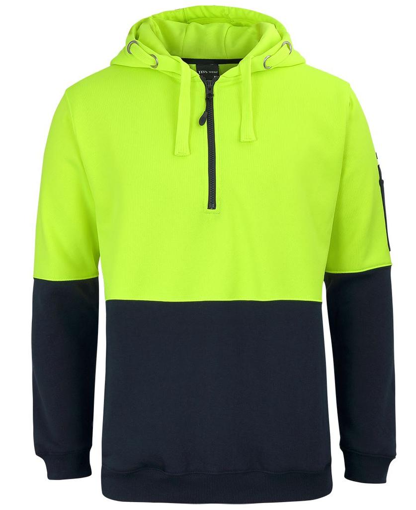 6HVHZ - JBs Hv 1/2 Zip Fleecy Hoodie