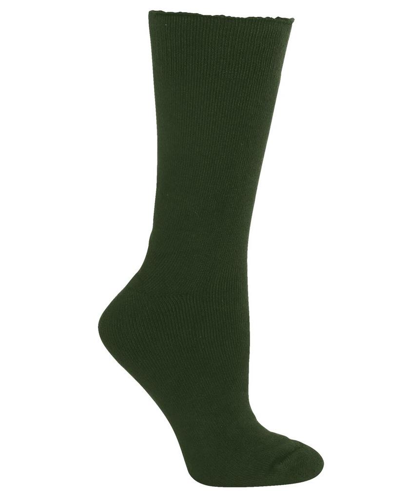 [6WWSBFFKX] 6WWSB - JBs Bamboo Work Sock (King, Army)
