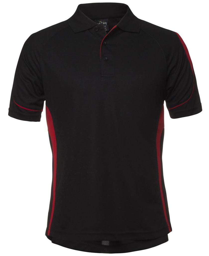 7BEL - Pdm Bell Polo (4, Aqua/White)