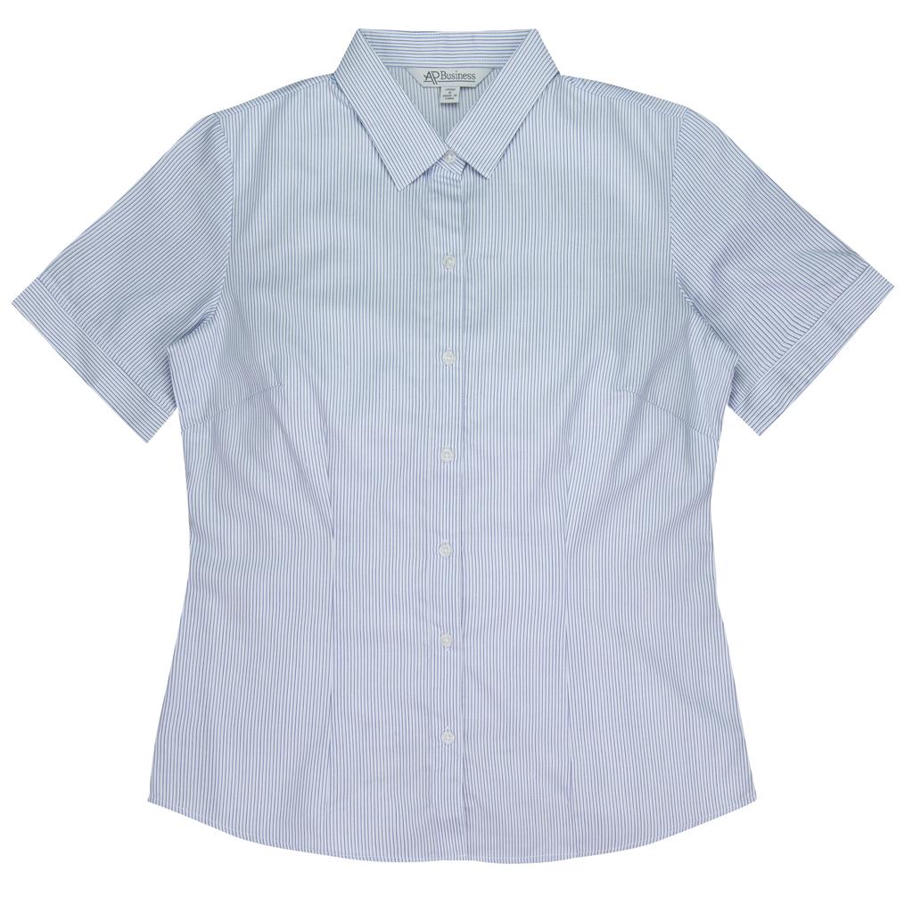 [2900S0252C] 2900S - ** LADY HENLEY SHORT SLEEVE (4, Black/Silver)
