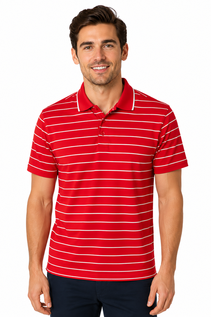 [132402012] 1324 - ** MENS VAUCLUSE POLO (S, Black/White)