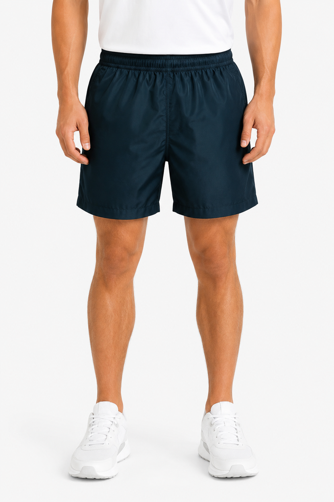 [1602022] 1602 - MENS PONGEE SHORT (S, Black)