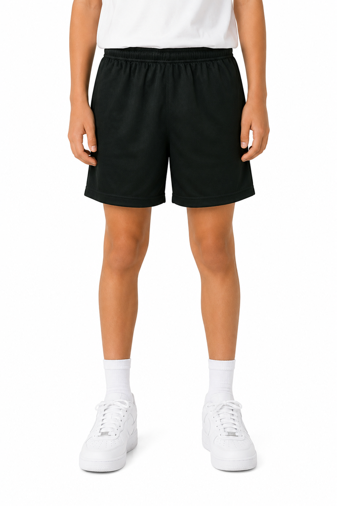 [3601021] 3601 - KIDS SPORTS SHORTS (4, Black)