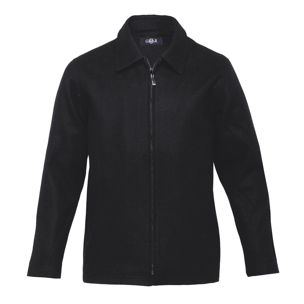 [MWJ-BLACK-S] MWJ - Melton Wool Ceo Jacket  - Mens (S)