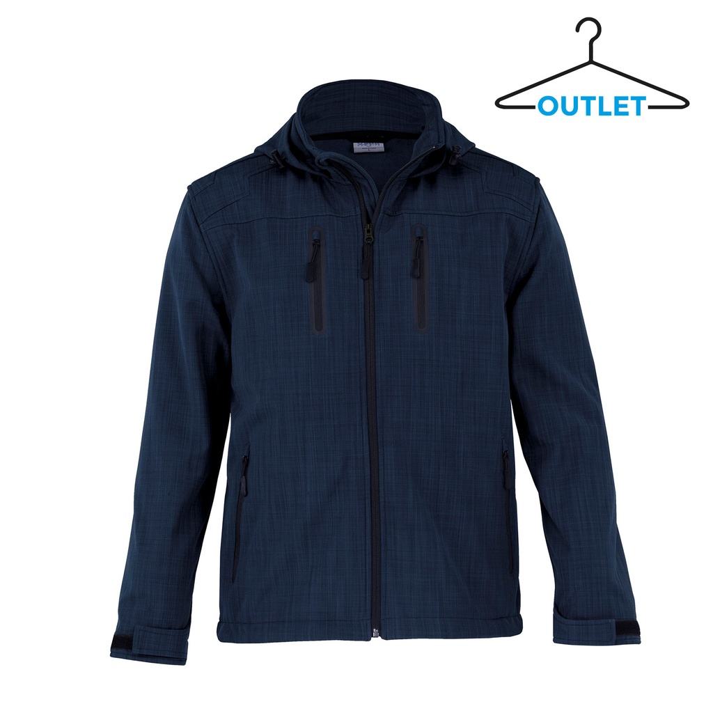 [OHJ-NAVY HEATHER-XXS] OHJ - Hybrid Jacket (XXS)