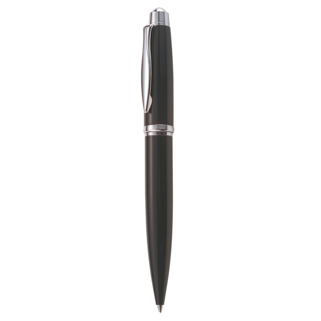 728BK - Tuncurry Series - Twist Action Ballpoint Pen - Black