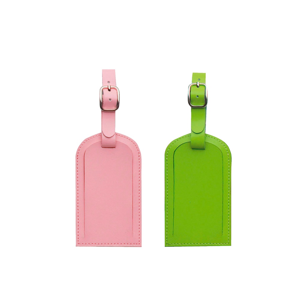 [9161-GREEN-STANDARD] 9161 - Coloured Luggage Tag (Green)