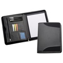 9184BK - A4 Non-Leather Compendium - Black