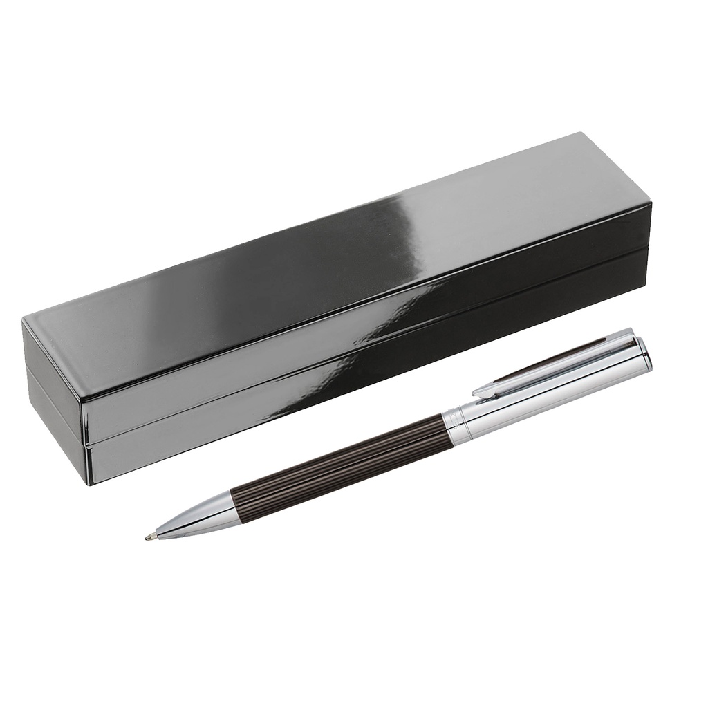 [LUX1001BK-BLACK-STANDARD] LUX1001BK - Luxe Portsmouth Ballpoint - Black