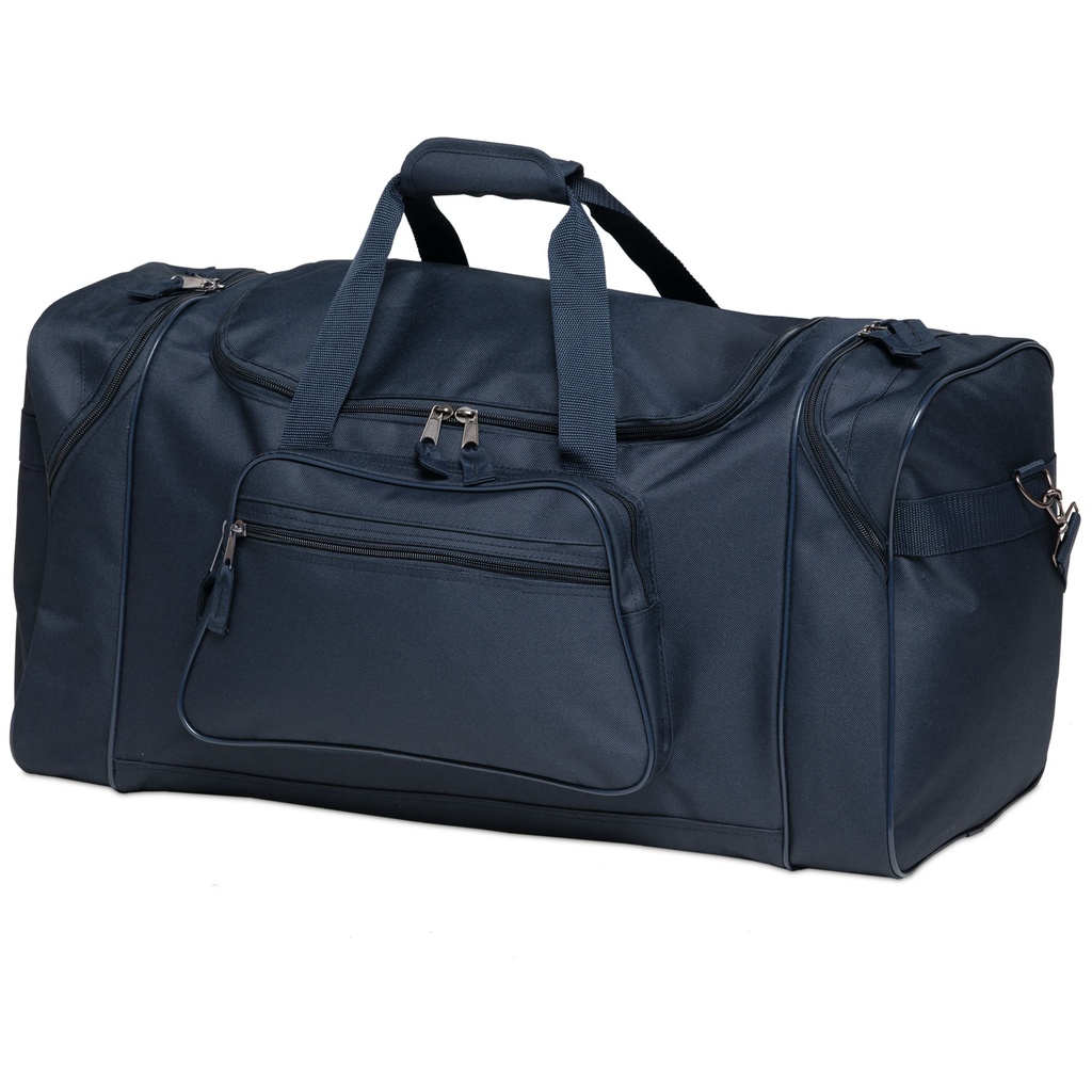 [BPS-BLACK-STANDARD] BPS - Plain Sports Bag (Black)