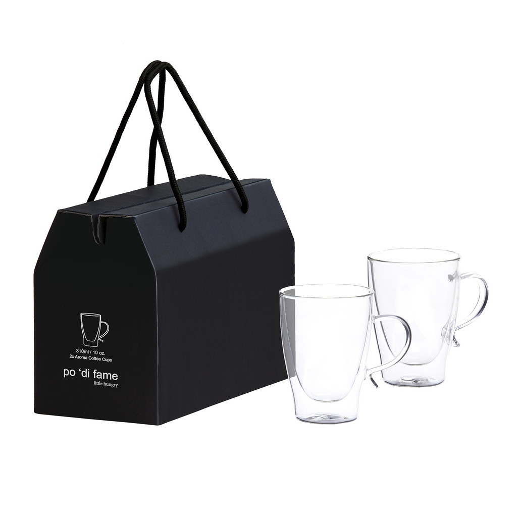 [POAGC-STANDARD-STANDARD] POAGC - Aroma Glass Coffee Cup Set