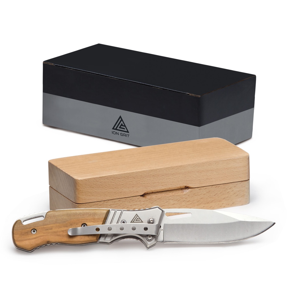 [IGBCPK-WOOD-STANDARD] IGBCPK - BladeCraft Pocket Knife