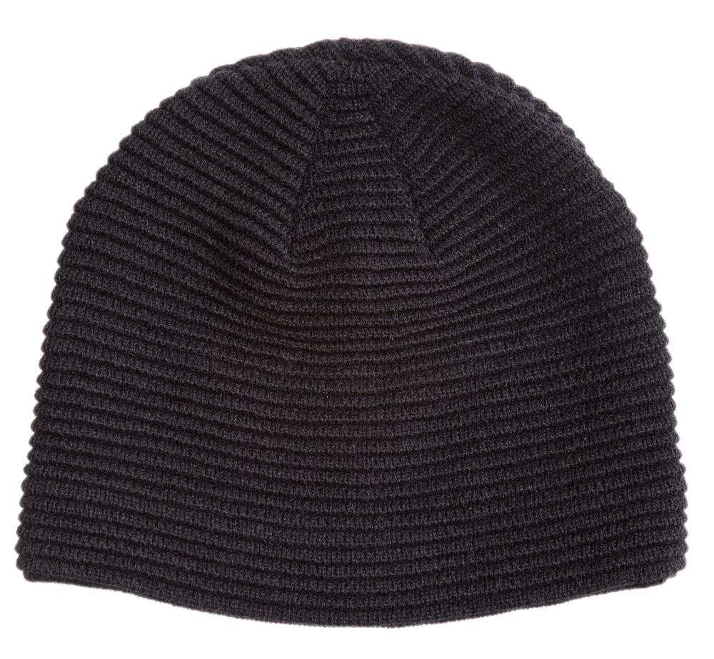 [4368-BL] Ruga Knit Beanie - 4368 (Black)