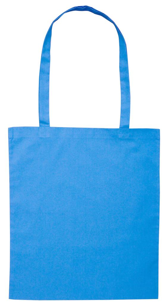 [B109-AQ] Calico Bag Long Handle - Colours - B109 (Aqua)