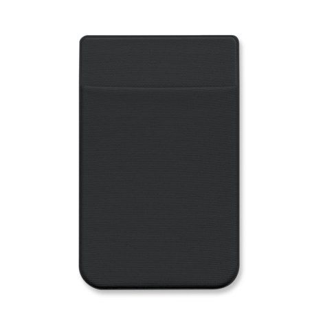 [131603] Lycra Phone Wallet - Heat Transfer - 111762 (Black)