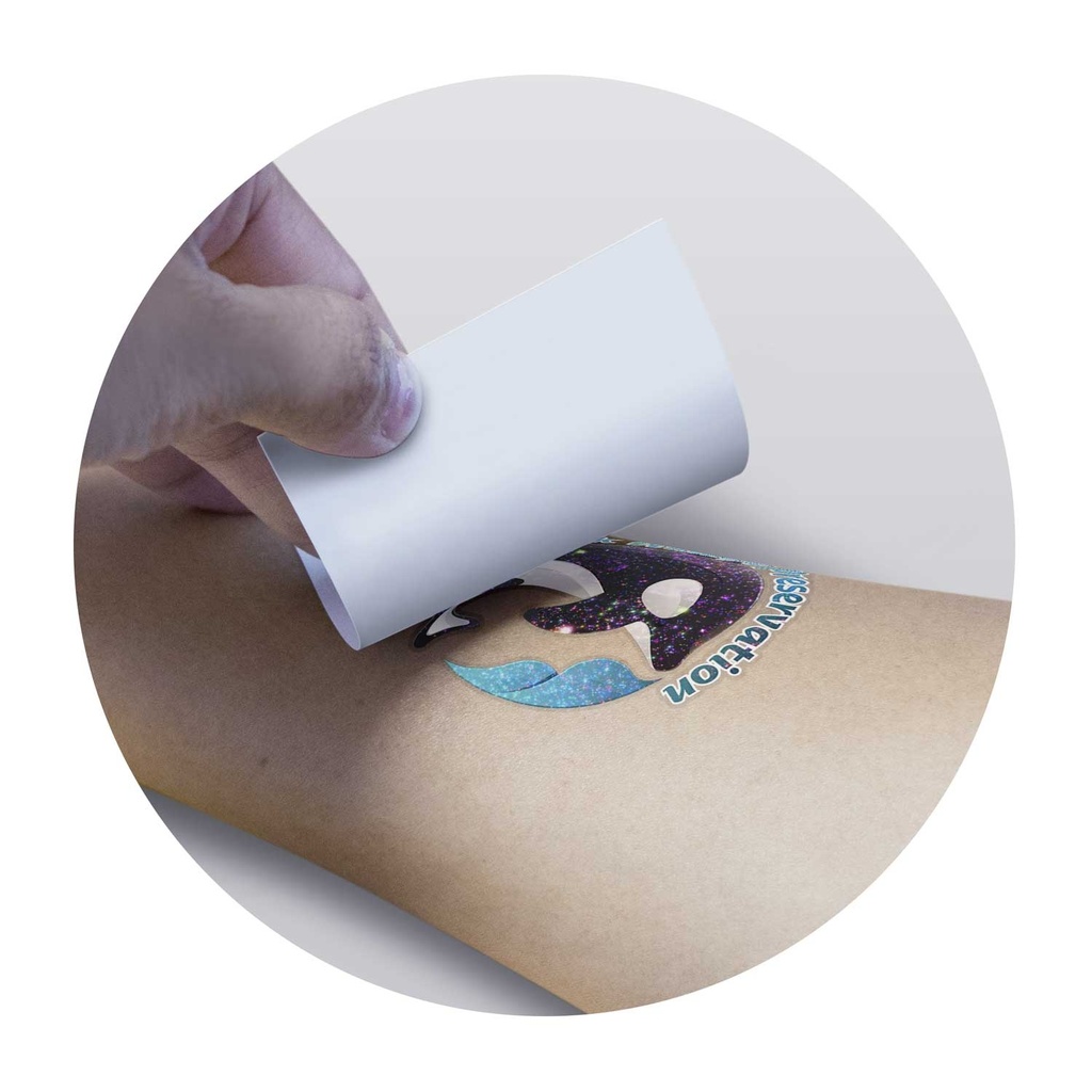 [132832] Temporary Tattoo Glitter - 51mm x 51mm - 113191