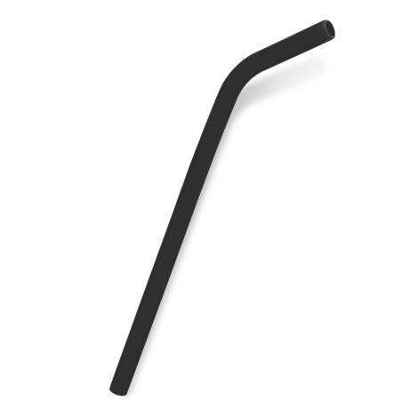 [115162] Silicone Straw - 115163 (Black)