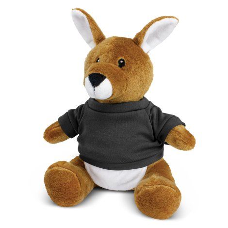 [114174] Kangaroo Plush Toy - 117007 (Black)