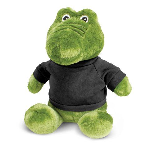 [114174] Crocodile Plush Toy - 117008 (Black)