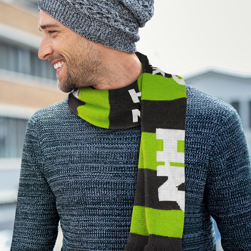 [131073] Fairbanks Custom Knitted Scarf - 117534