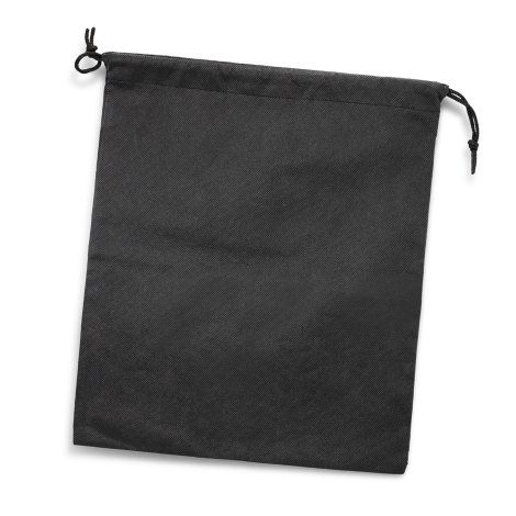 [118174] Drawstring Gift Bag - Large - 118218 (Black)