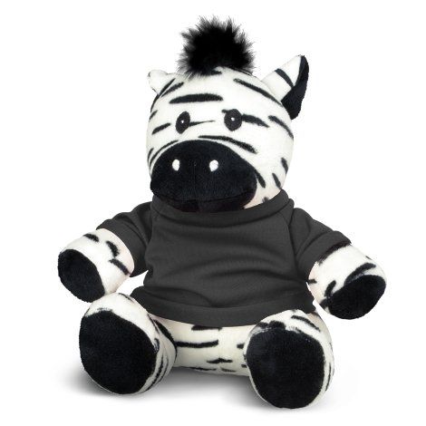 [120175] Zebra Plush Toy - 120189 (Black)