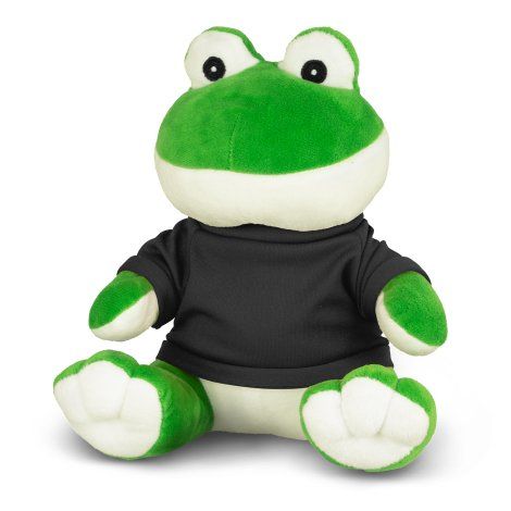 [114174] Frog Plush Toy - 120192 (Black)