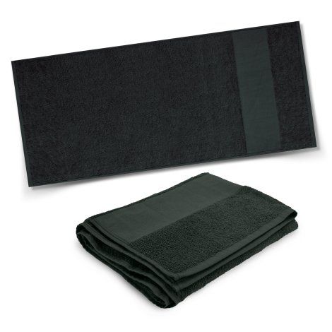 [120091] Marina Terry Towel - 120246 (Black)