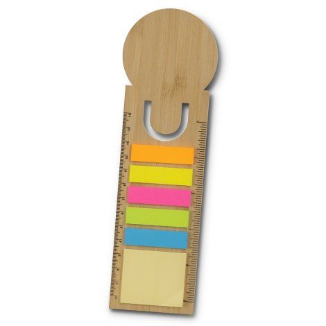 [121690] Bamboo Ruler Bookmark - Round - 121725
