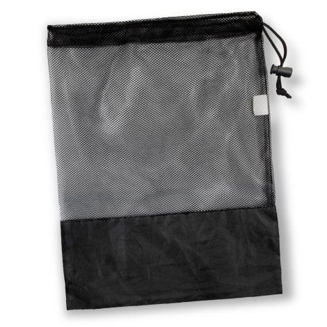 [121694] Drawstring Mesh Bag - 121854 (Black)