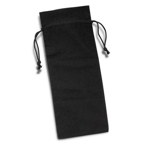 [123022] Cotton Wine Drawstring Bag - 123019 (Black)