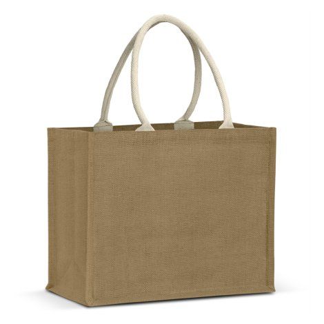 [123386] Torino Starch Jute Tote Bag - 123581