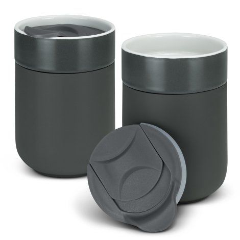 [121320] Chalice Ceramic Coffee Cup - 121421 (Grey)