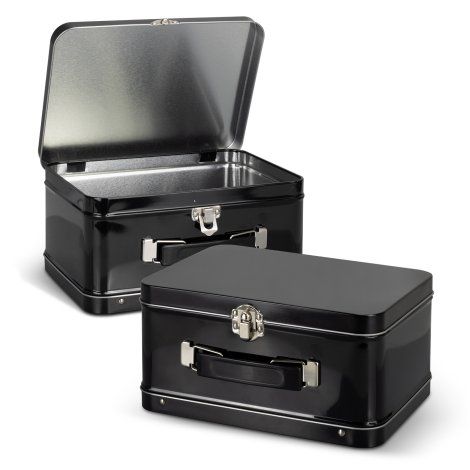 [123647] Tin Lunch Box - 123698 (Black)
