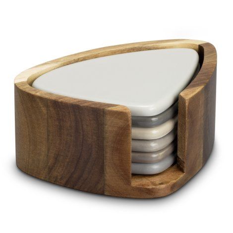 [122299] Keepsake Pebble Coaster Set - 122314