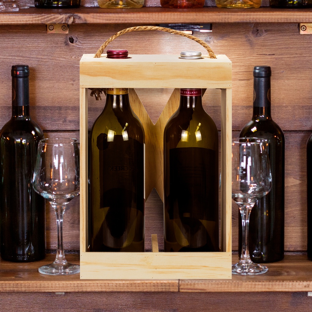 [125290] Catalonia Wine Crate - Double - 125309