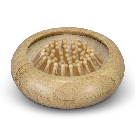 [125937] NATURA Bamboo Brush and Mirror - 125992