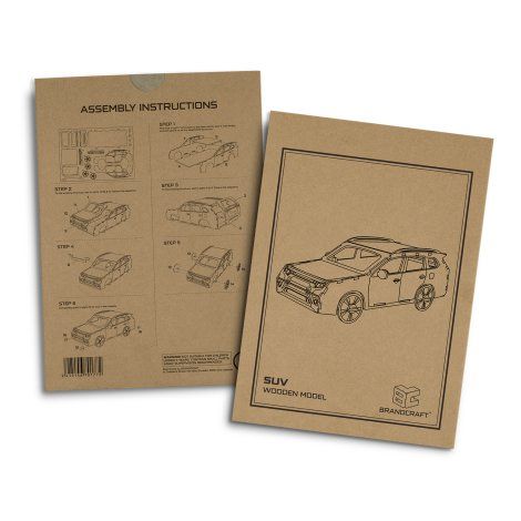 [124029] BRANDCRAFT SUV Wooden Model - 124029