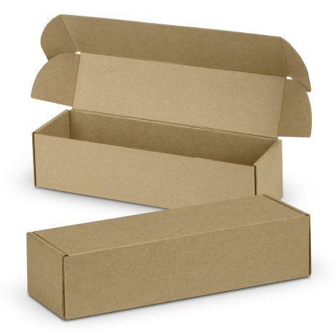 [126425] Die Cut Box with Locking Lid - 295x76x76mm - 126237 (Natural)