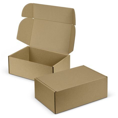 [126423] Die Cut Box with Locking Lid - 360x260x134mm - 126238 (Natural)