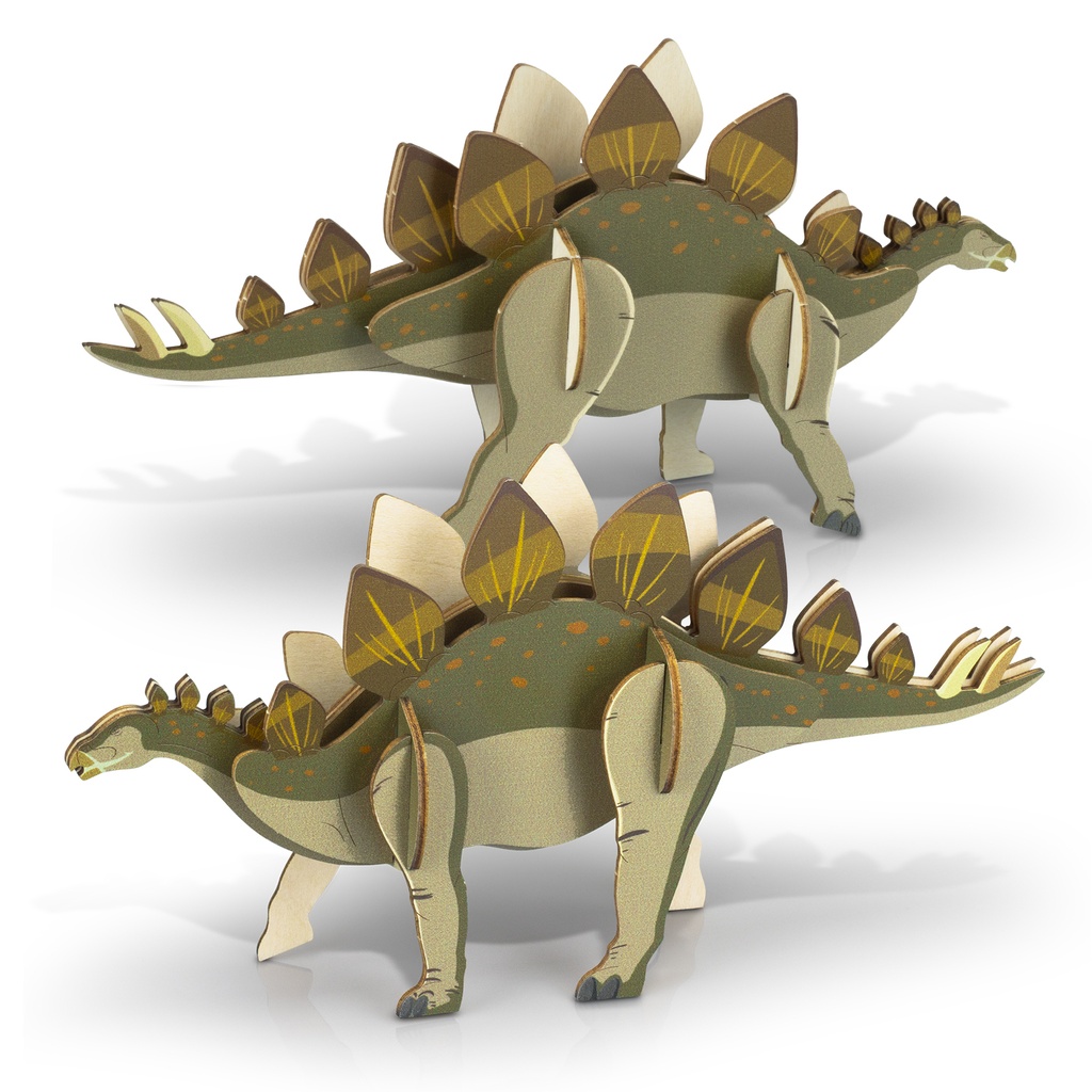 [126717] BRANDCRAFT Stegosaurus Wooden Model - 126732